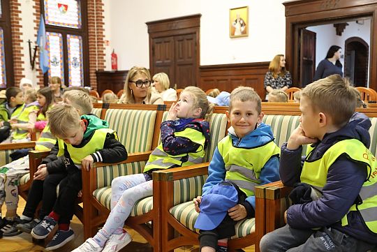 Wielkanocna wizyta przedszkolaków w lęborskim 62455