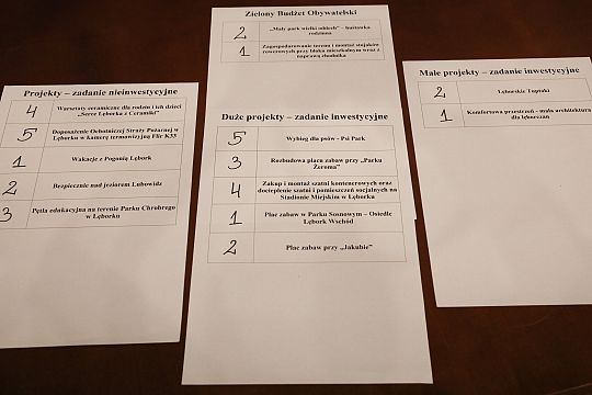 Wylosowano kolejność projektów na listach do 66229