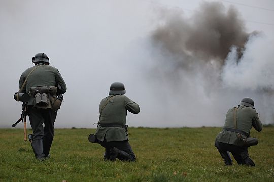 Lębork uczcił niepodległość widowiskiem o „Hubalu” 68840