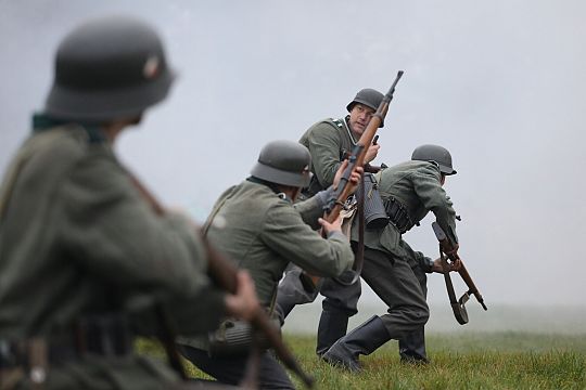 Lębork uczcił niepodległość widowiskiem o „Hubalu” 68841