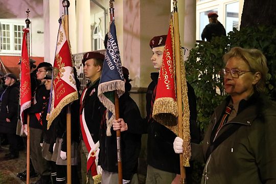 Capstrzyk z harcerzami z okazji Święta 68900