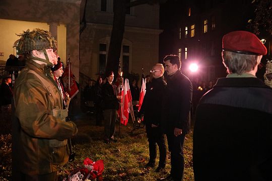 Capstrzyk z harcerzami z okazji Święta 68911