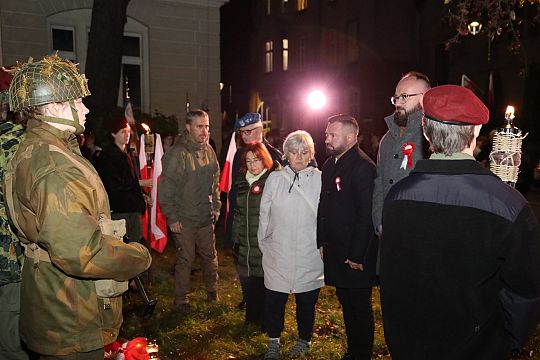 Capstrzyk z harcerzami z okazji Święta 68914