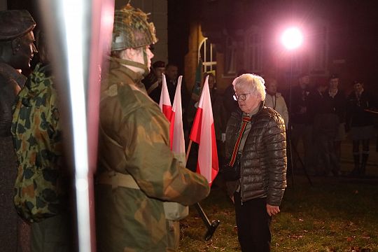 Capstrzyk z harcerzami z okazji Święta 68915