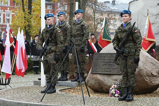 Z dumą i radością lęborczanie uczcili Narodowe 68965
