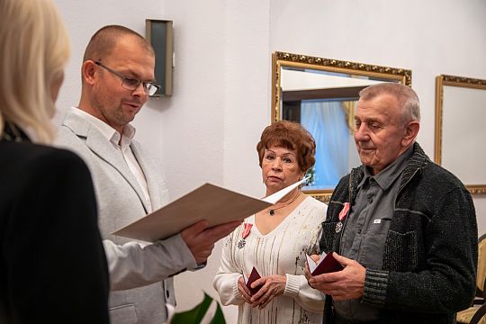 Złote Gody w lęborskim ratuszu – dwie pary 71267