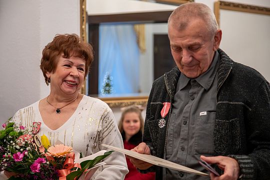 Złote Gody w lęborskim ratuszu – dwie pary 71268