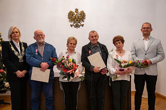 Złote Gody w lęborskim ratuszu – dwie pary 71260