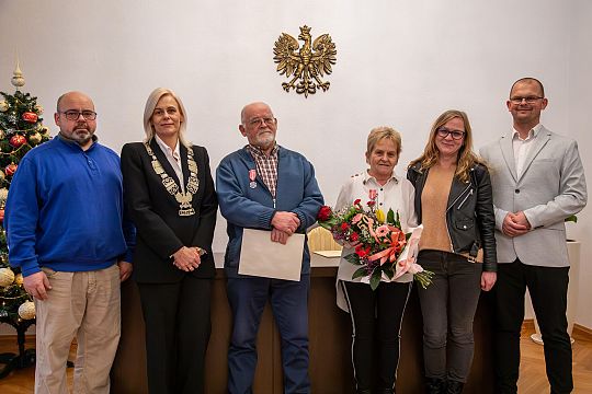 Złote Gody w lęborskim ratuszu – dwie pary 71274