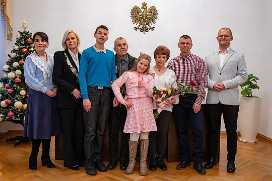 Złote Gody w lęborskim ratuszu – dwie pary 71276