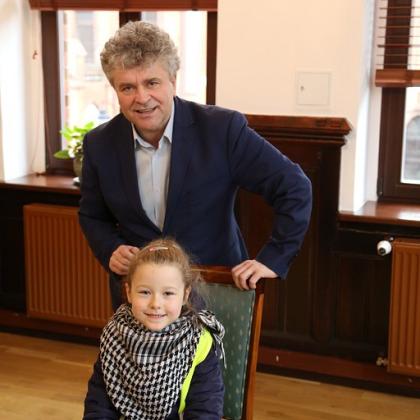 Świąteczna wizyta przedszkolaków w Ratuszu