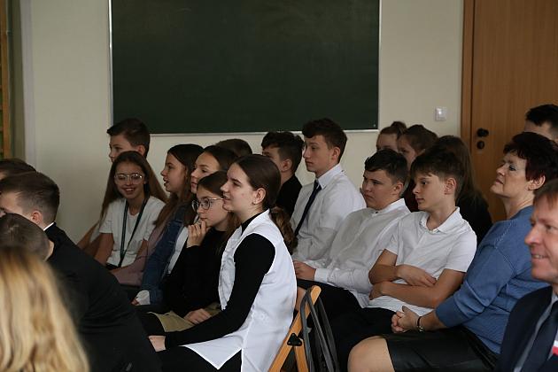 Uczniowie SJSP LTO uczcili rocznicę Niepodległości