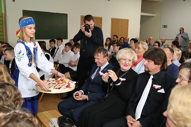 Uczniowie SJSP LTO uczcili rocznicę Niepodległości