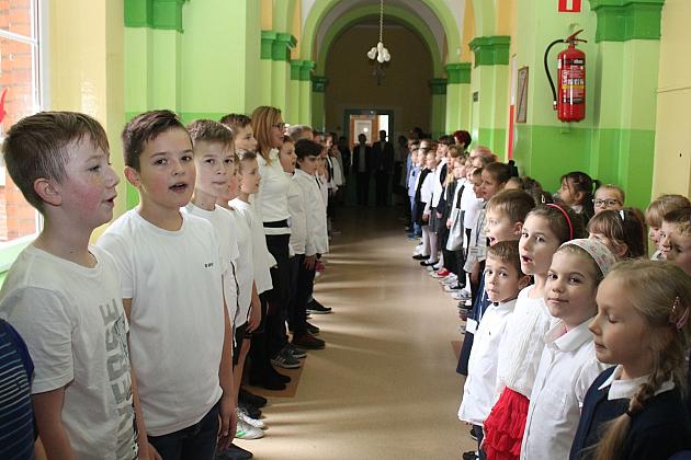 Razem zaśpiewali wszystkie zwrotki Mazurka Dąbrowskiego