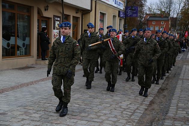 Lęborczanie świętowali 101 rocznicę odzyskania Niepodległości