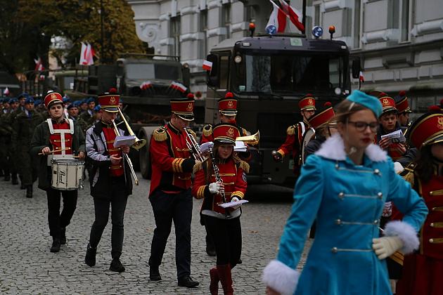 Lęborczanie świętowali 101 rocznicę odzyskania Niepodległości