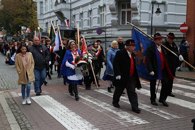 Lęborczanie świętowali 101 rocznicę odzyskania Niepodległości
