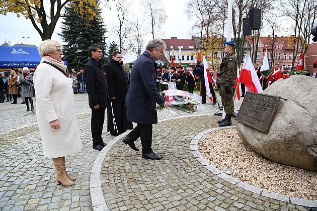 Lęborczanie świętowali 101 rocznicę odzyskania Niepodległości