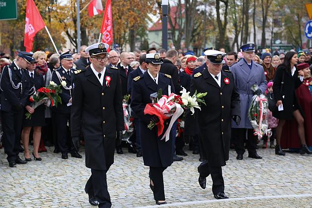 Lęborczanie świętowali 101 rocznicę odzyskania Niepodległości