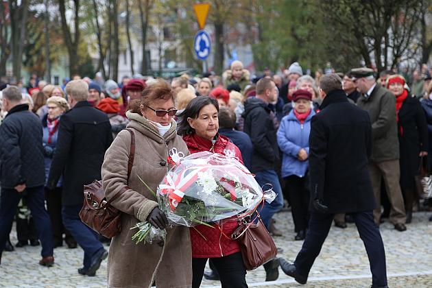 Lęborczanie świętowali 101 rocznicę odzyskania Niepodległości