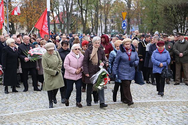 Lęborczanie świętowali 101 rocznicę odzyskania Niepodległości