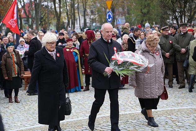 Lęborczanie świętowali 101 rocznicę odzyskania Niepodległości