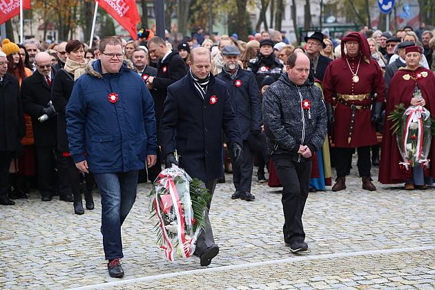 Lęborczanie świętowali 101 rocznicę odzyskania Niepodległości