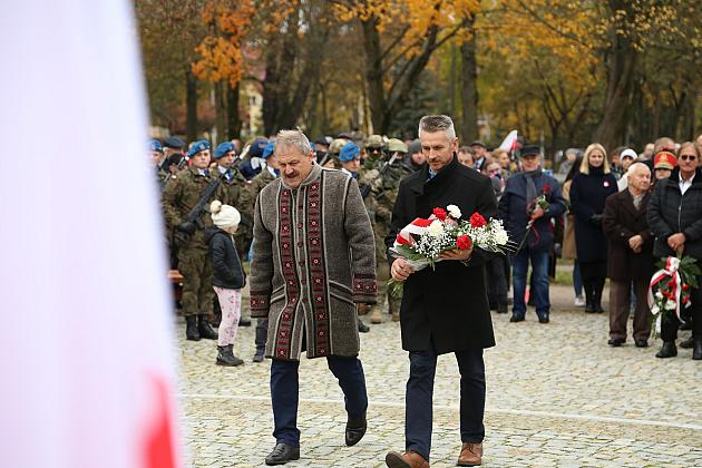 Lęborczanie świętowali 101 rocznicę odzyskania Niepodległości