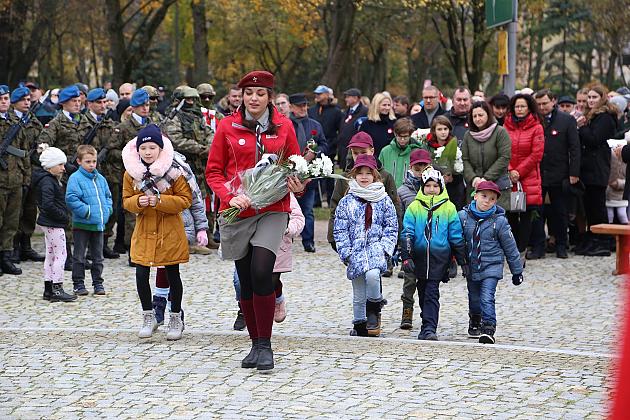 Lęborczanie świętowali 101 rocznicę odzyskania Niepodległości