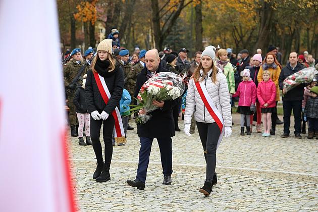 Lęborczanie świętowali 101 rocznicę odzyskania Niepodległości