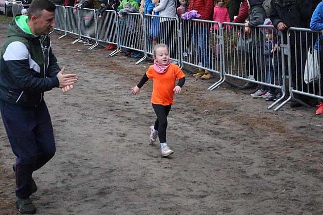 Indywidualne Biegi Przełajowe z okazji Święta Niepodległości w strugach deszczu