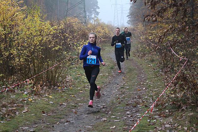 Indywidualne Biegi Przełajowe z okazji Święta Niepodległości w strugach deszczu