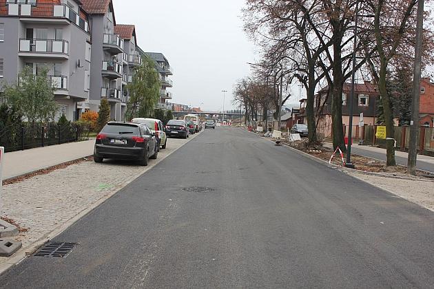 Lęborski Węzeł Przesiadkowy. Front robót na Dworcowej