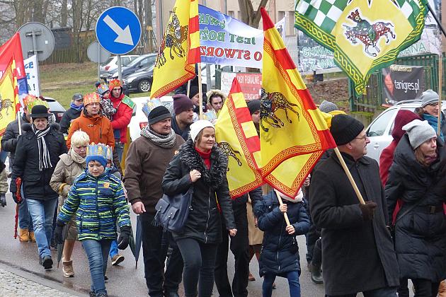 Orszak Trzech Króli dotarł do Lęborka