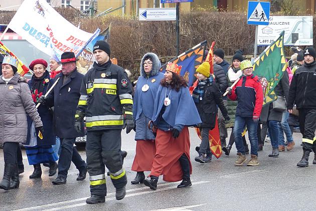 Orszak Trzech Króli dotarł do Lęborka