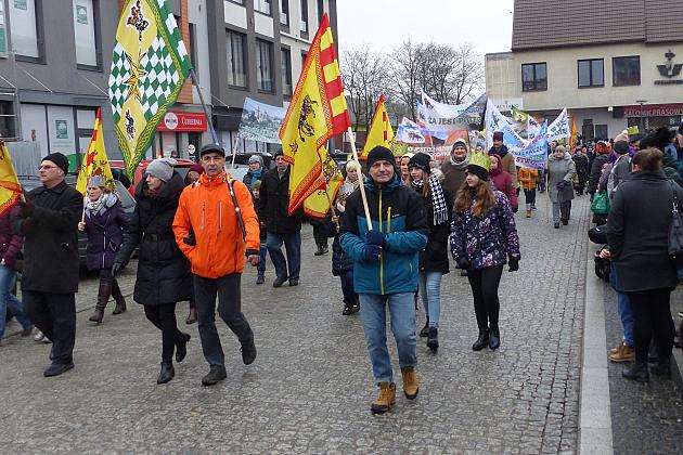 Orszak Trzech Króli dotarł do Lęborka