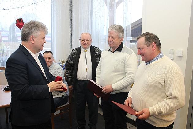 Wędkarze podsumowali rok. Medale Burmistrza Lęborka