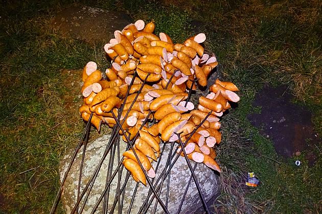 Nocny zimowy rajd po Lęborku