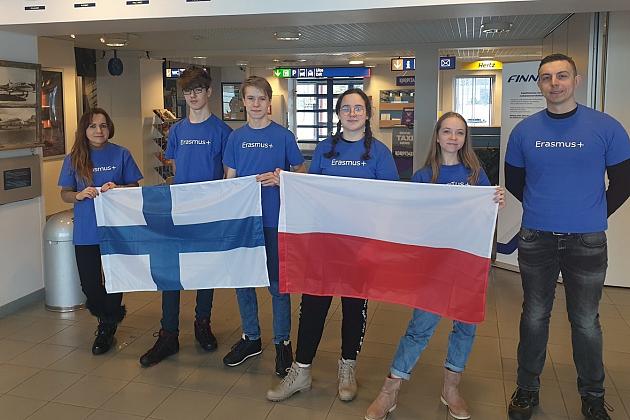 Erasmus+. Uczniowie i nauczyciele z SP1 odwiedzili Finlandię