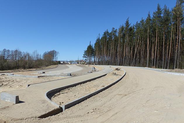 Majkowskiego w budowie. Nowe połączenie do Kaszubskiej coraz bliżej