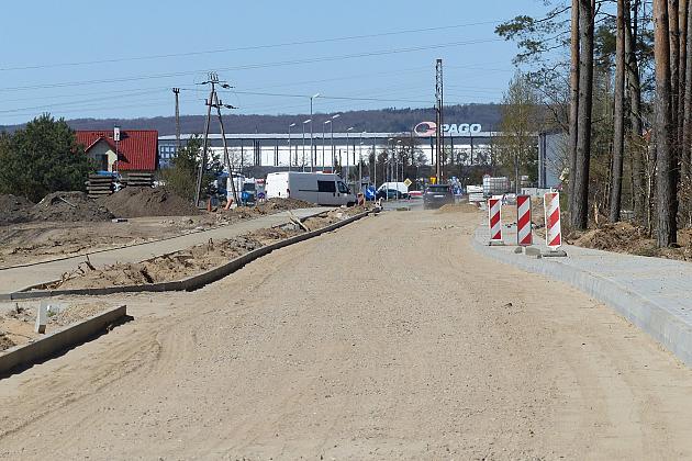 Majkowskiego w budowie. Nowe połączenie do Kaszubskiej coraz bliżej