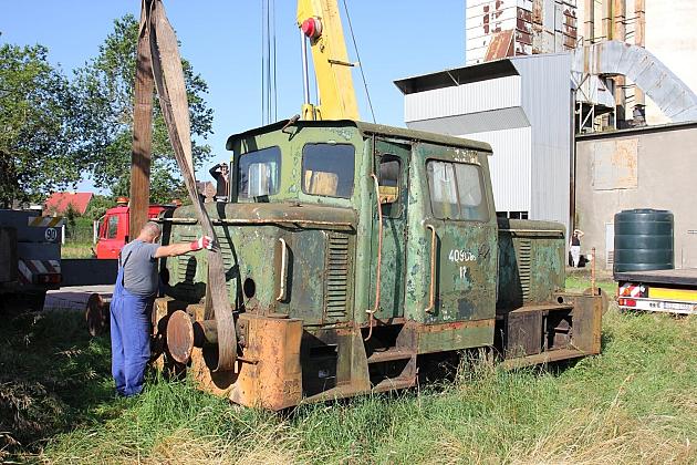 Lokomotywa odzyska blask. Po renowacji stanie przed dworcem kolejowym