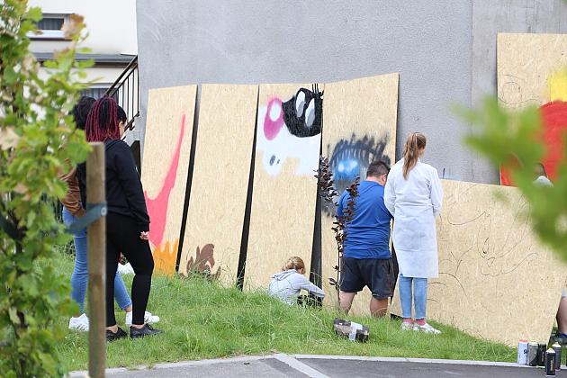 Trwają warsztaty graffiti