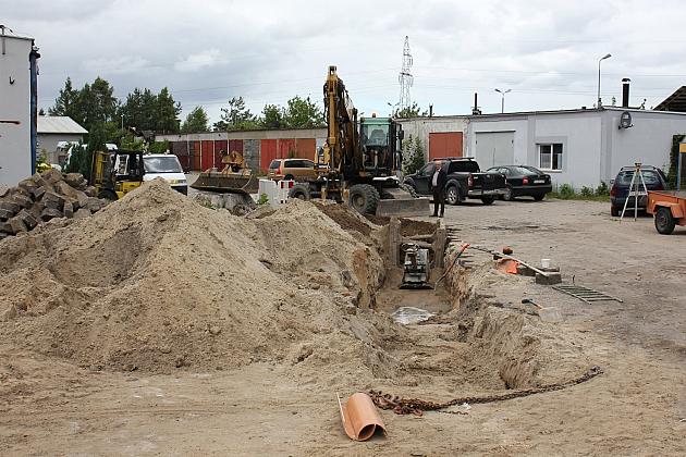Budowa sieci kanalizacyjnej i wodociągowej przy Pionierów