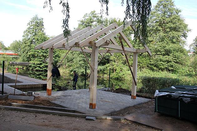 Budowa przystani kajakowej bliska finału
