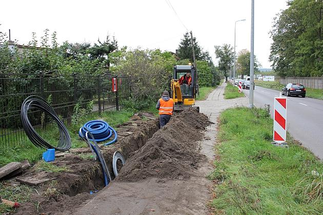 Ciąg pieszo-rowerowy na Kossaka. Ruszyła przebudowa