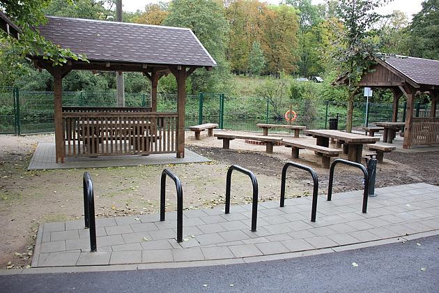 Przystań kajakowa po odbiorze