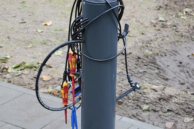 Przystań kajakowa po odbiorze