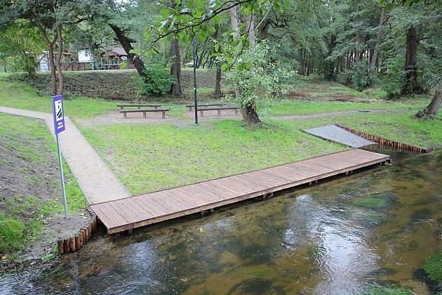 Przystań kajakowa po odbiorze