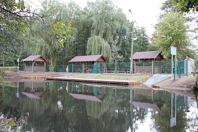 Przystań kajakowa po odbiorze